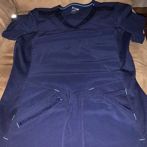 Scrubstar Women's Antimicrobial Premium Performance Tonal Contrast V-Neck Scrub